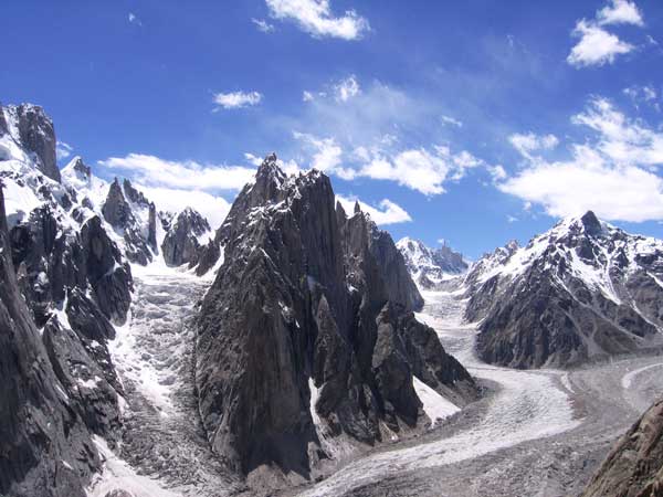 El glaciar del Baltoro: Las montañas de la geografia vertical